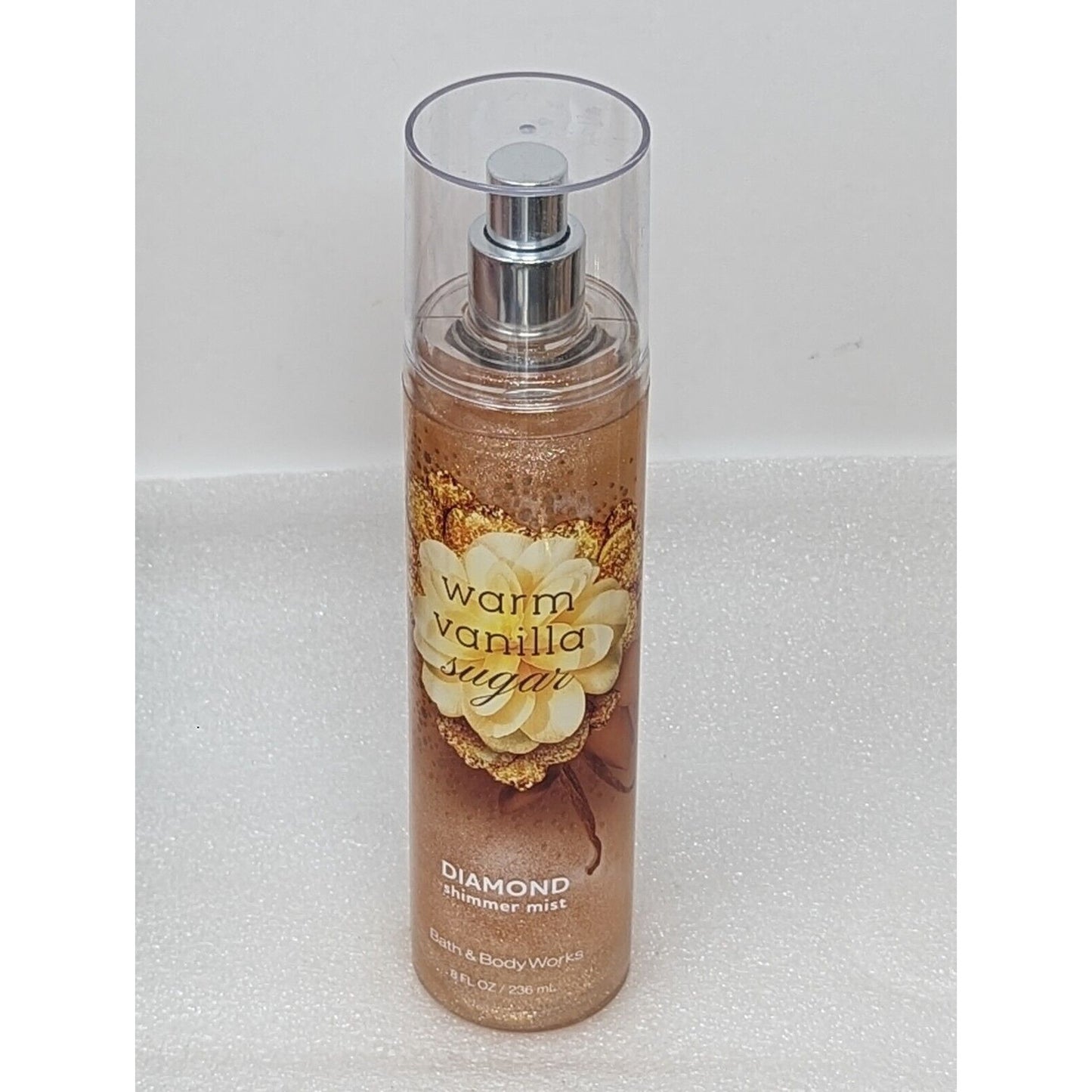 Bath & Body Works Diamond Shimmer Fragrance Mist Warm Vanilla Sugar 8 oz