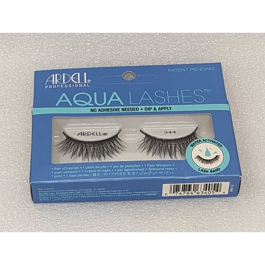 Ardell Aqua Lashes Water Activated No Glue Strip Eyelashes # 344