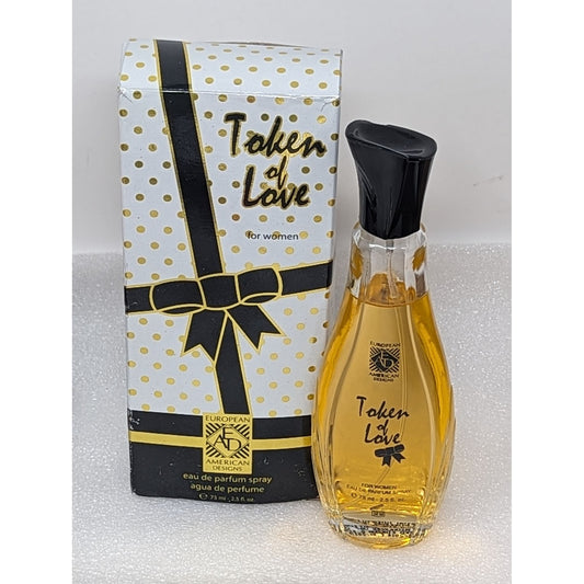 EAD European American Designs Token Of Love For Women Perfume Spray 2.5 oz