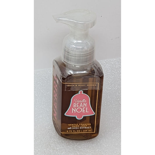 Bath & Body Works Vanilla Bean Noel Gentle Foaming Hand Soap 8.75 oz