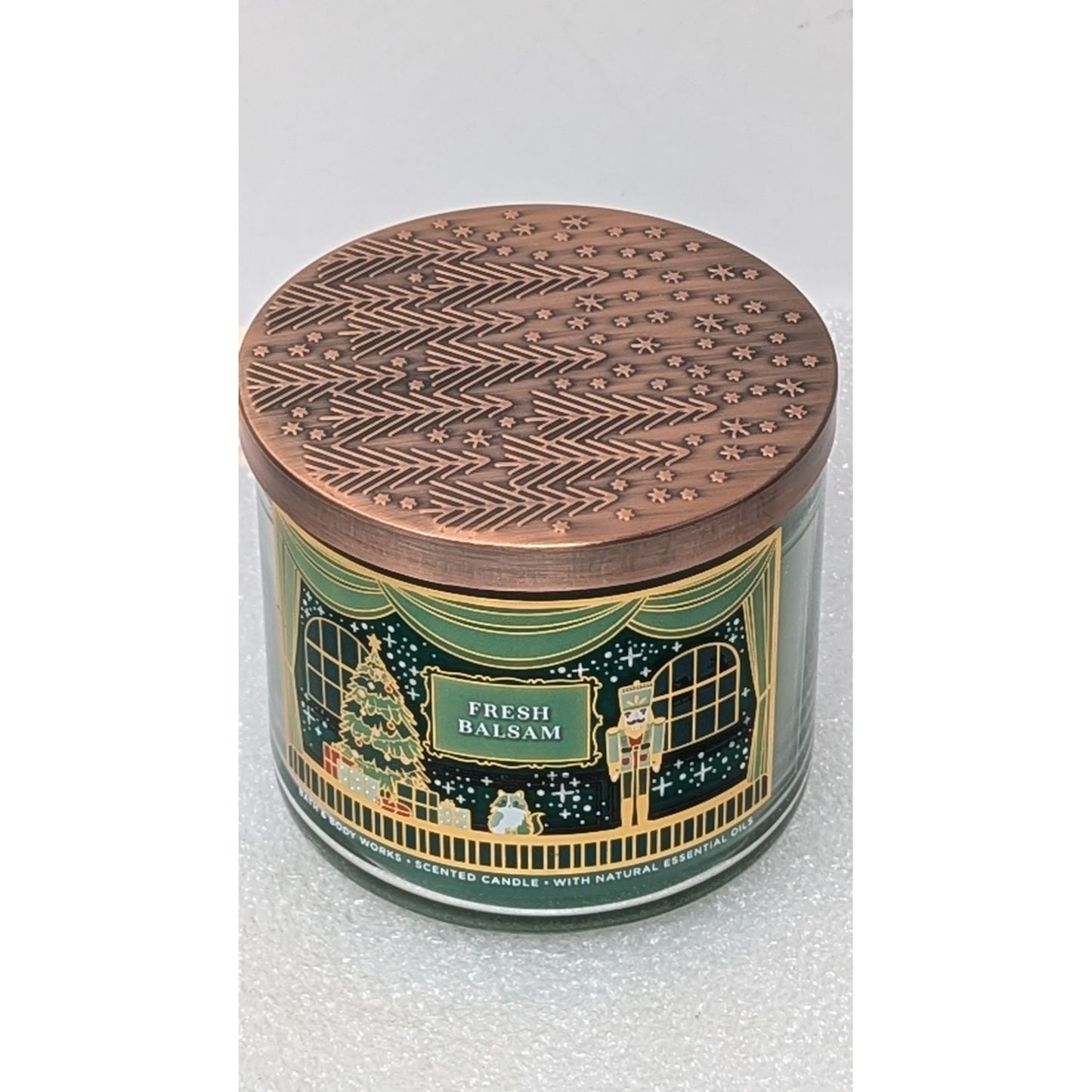 Bath & Body Works Fresh Balsam 3 Wick Scented Jar Candle 14.5 oz