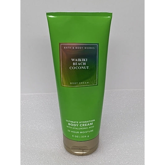 Bath & Body Works Waikiki Beach Coconut Ultimate Hydration Body Cream 8 oz