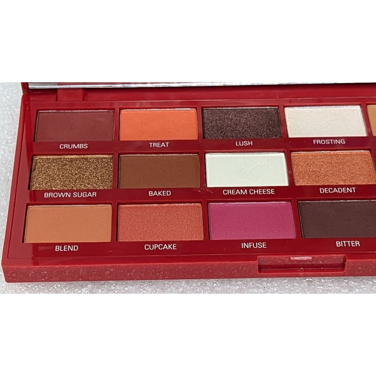 Revolution Red Velvet Eyeshadow Palette 18 Shades Vegan & Cruelty-Free