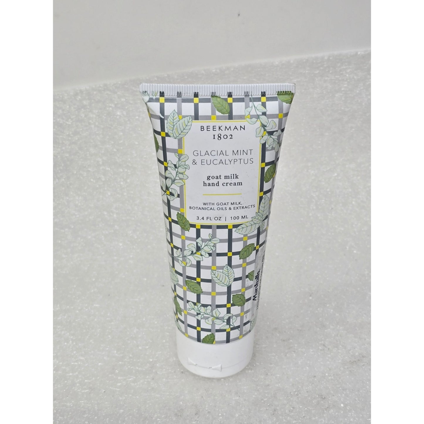 Beekman 1802 Glacial Mint & Eucalyptus Goat Milk Hand Cream 3.4 Fl Oz 100 Ml