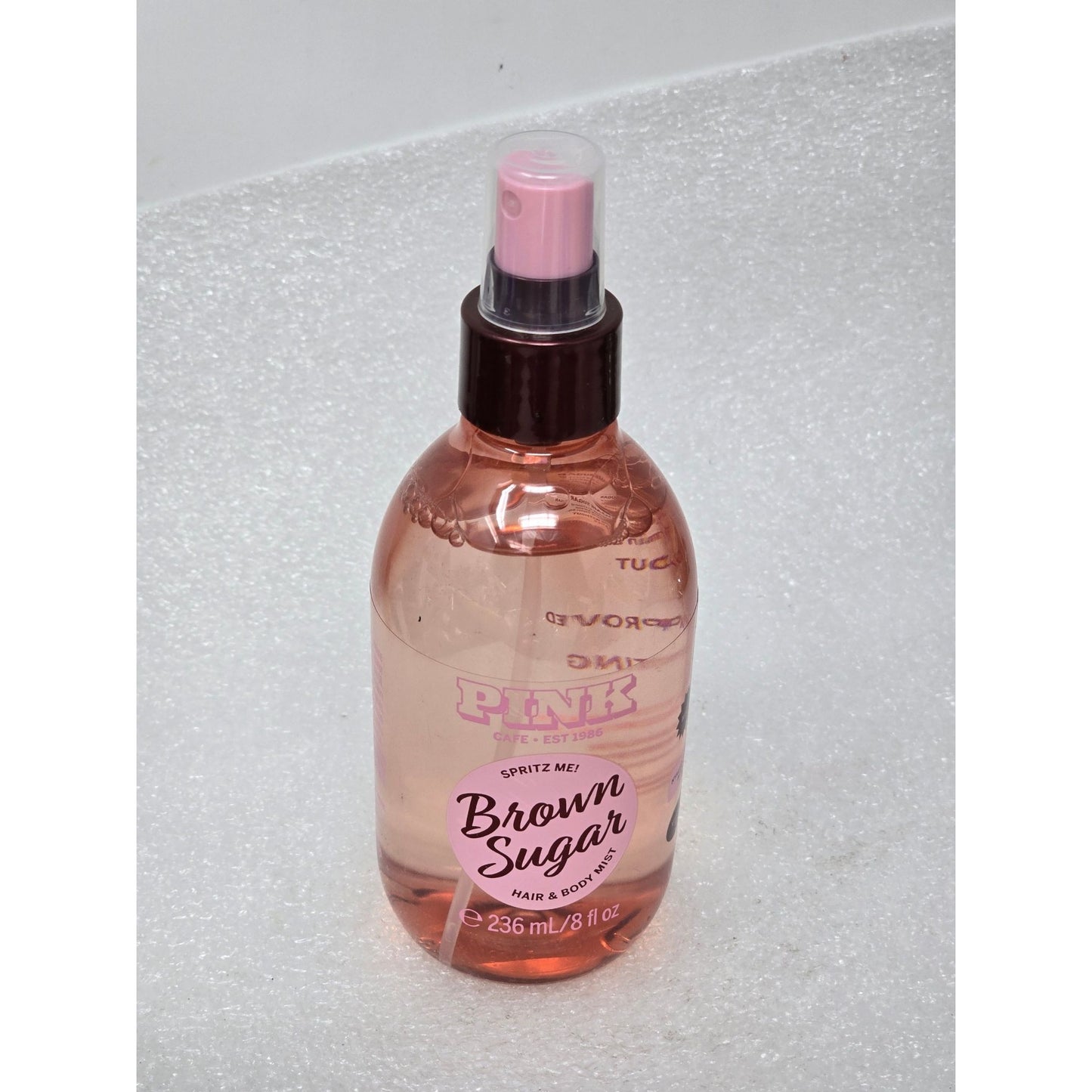 Pink Brown Sugar Hair & Body Mist 8 oz Fragrance Spray By Victoria's Secret