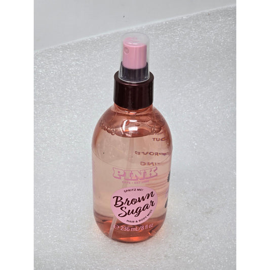 Pink Brown Sugar Hair & Body Mist 8 oz Fragrance Spray By Victoria's Secret