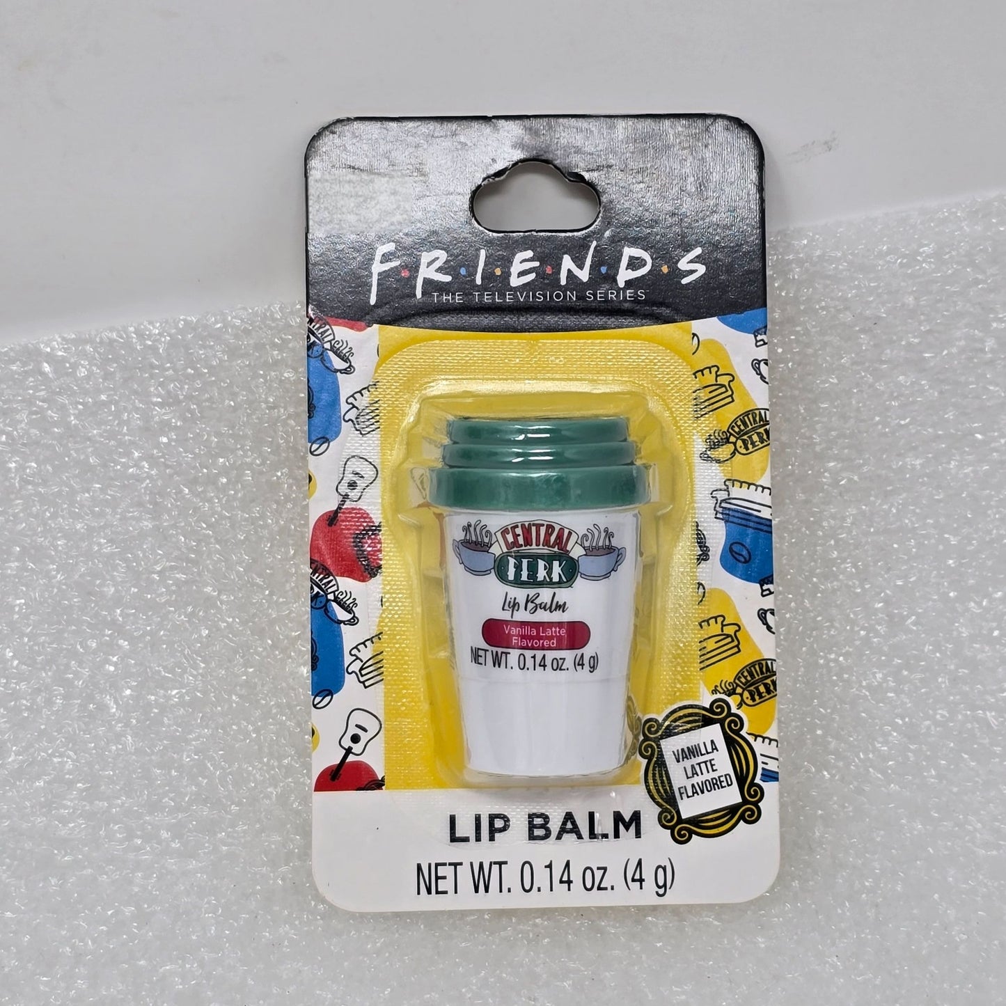 Friends The Television Series Vanilla Latte Flavored Lip Balm 0.14 Oz