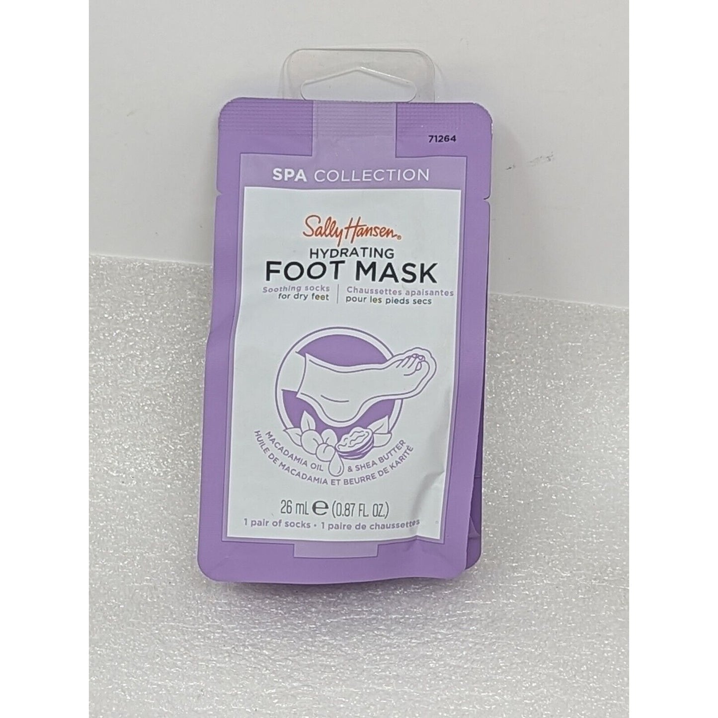 Sally Hansen Spa Collection Hydrating Foot Mask Instant Dry Feet Remedy 1 Pair
