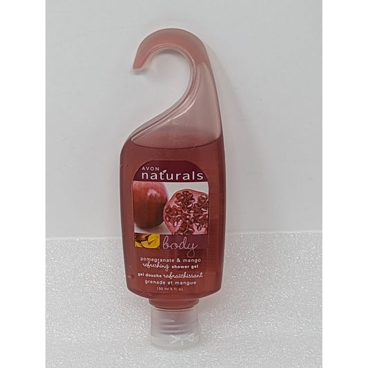 Avon Naturals Body Refreshing Shower Gel Pomegranate & Mango 5 oz