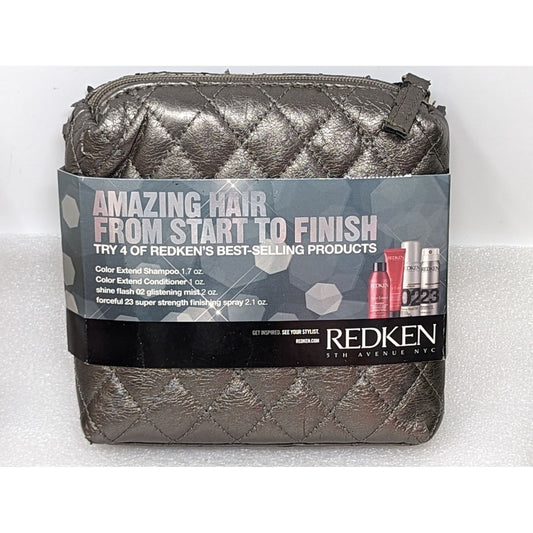 Redken Set Forceful Finishing Spray Color Extend Shampoo Conditioner Shine Flash