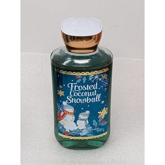 Bath & Body Works Frosted Coconut Snowball Shower Gel 10 oz