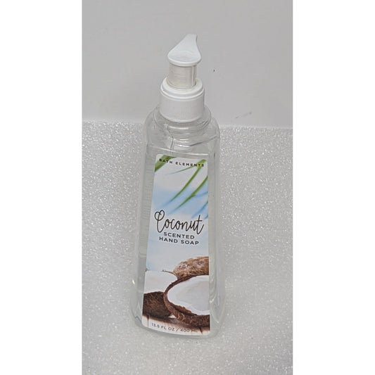 Bath Elements Coconut Scented Hand Soap 13.5 Fl Oz 400 mL