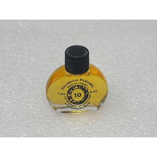 Vintage Hallbrook Perfumes #10 Mini Perfume 7 ml 1/4 oz