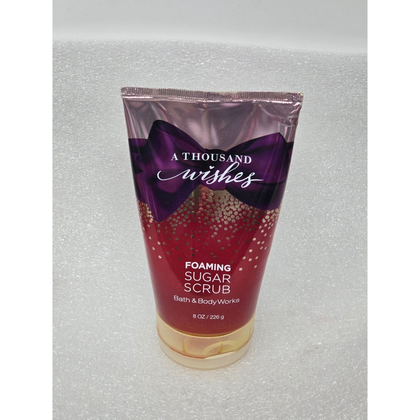 Bath & Body Works A Thousand Wishes Foaming Sugar Scrub 8 Oz Signature Collection