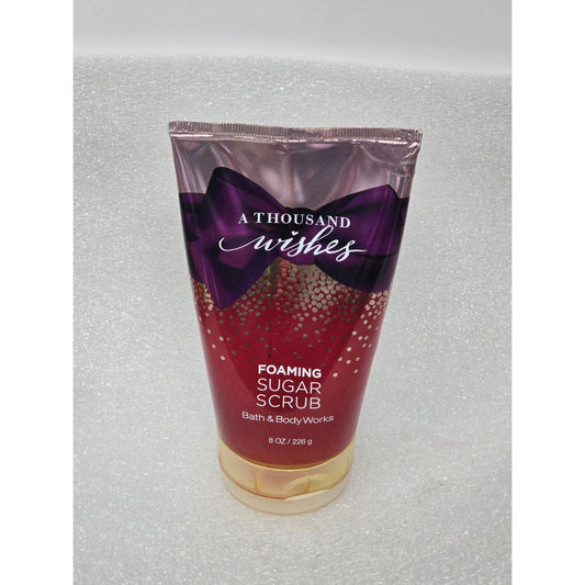 Bath & Body Works A Thousand Wishes Foaming Sugar Scrub 8 Oz Signature Collection
