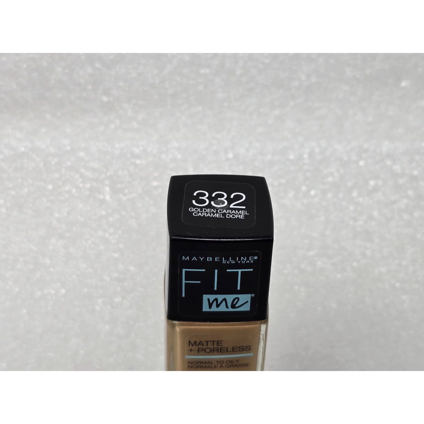 Maybelline Fit Me Matte + Poreless Foundation 332 Golden Caramel 1 Oz