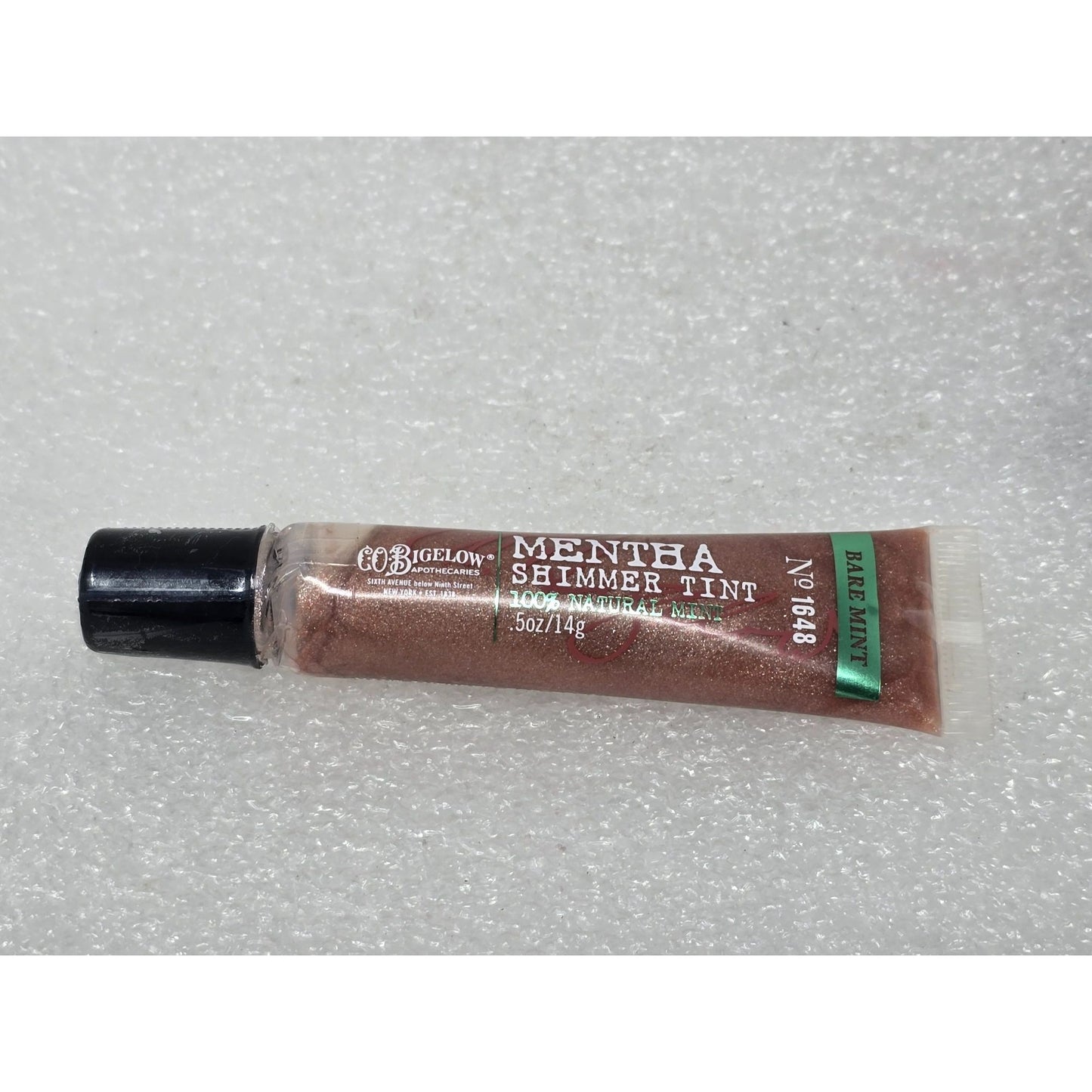 C.O. Bigelow Mentha Shimmer Tint No. 1648 Bare Mint .5 oz Tube