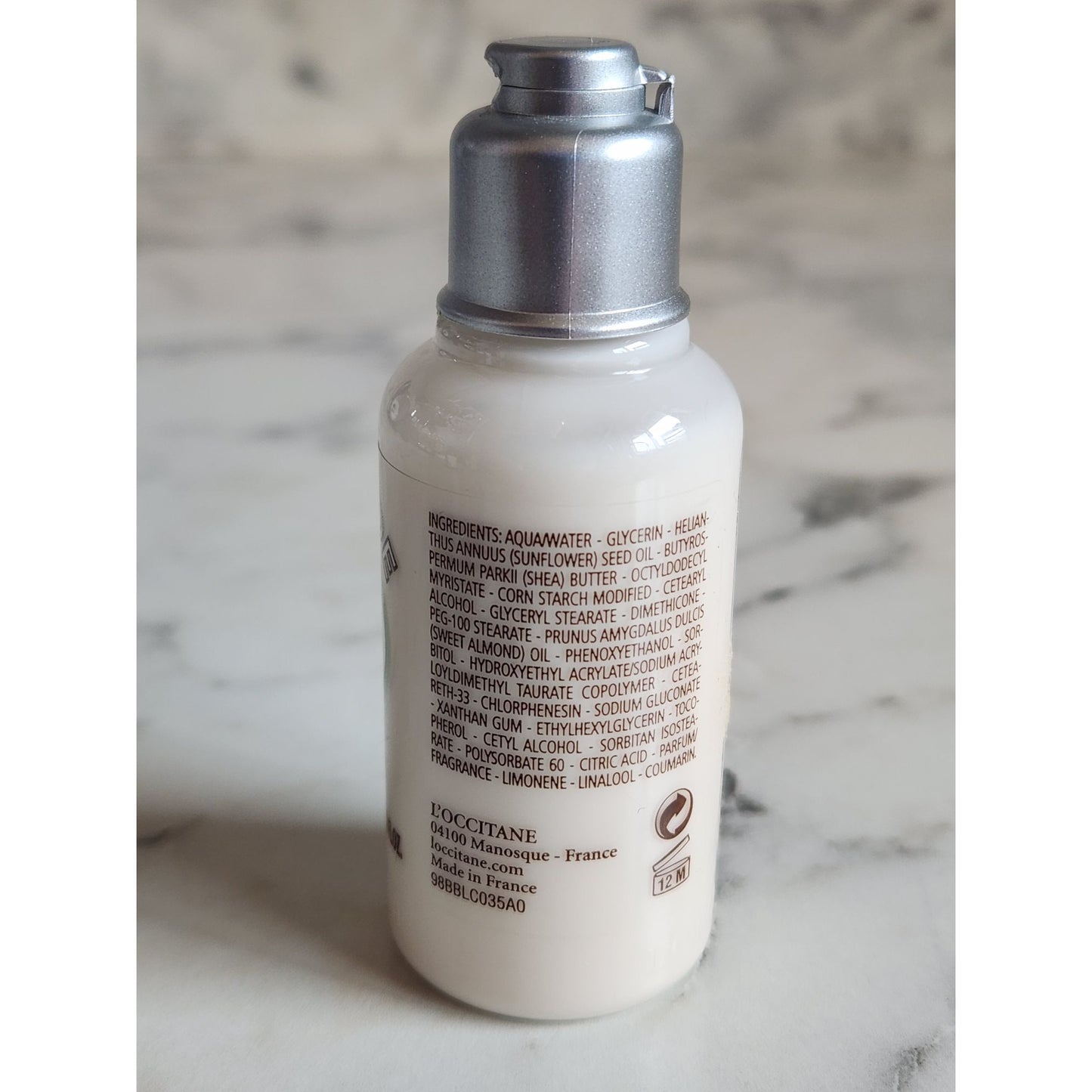 L'Occitane Amande Almond Oil Body Milk 35ml Travel Size 1.1 oz