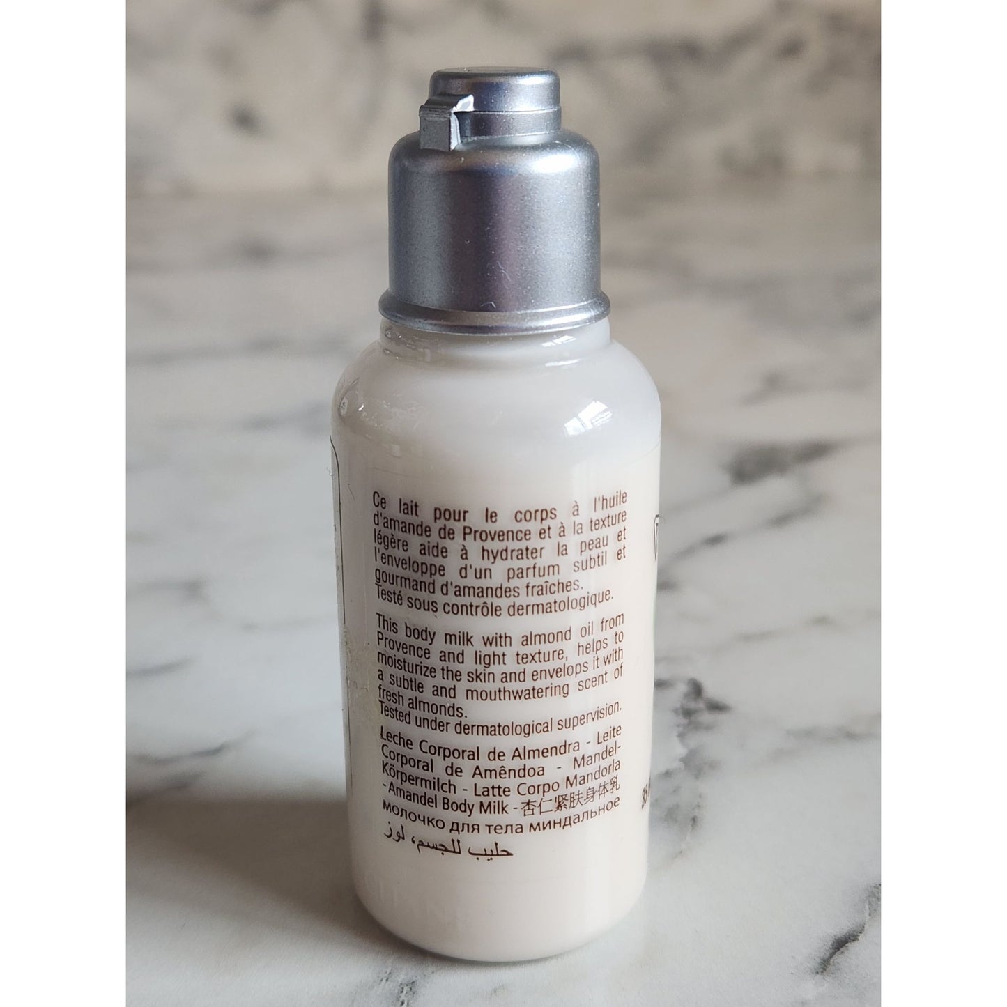 L'Occitane Amande Almond Oil Body Milk 35ml Travel Size 1.1 oz