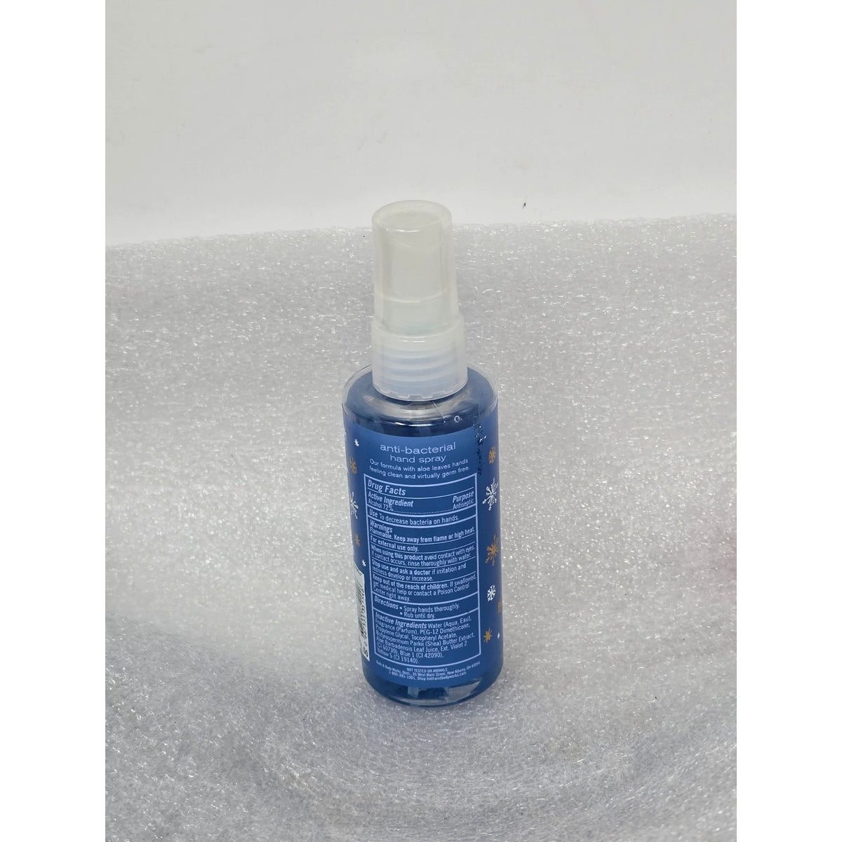 Bath & Body Works Frosted Coconut Snowball Anti-Bacterial Hand Spray 3 Fl Oz