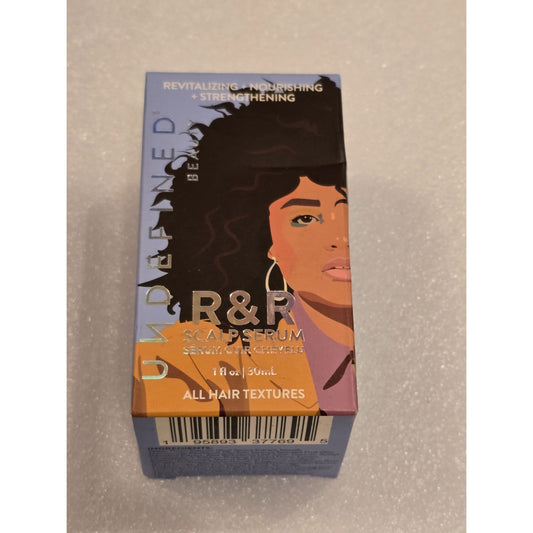 R&R Scalp Serum By Undefined Beauty For All Hair Textures 1 Fl Oz Revitalizing