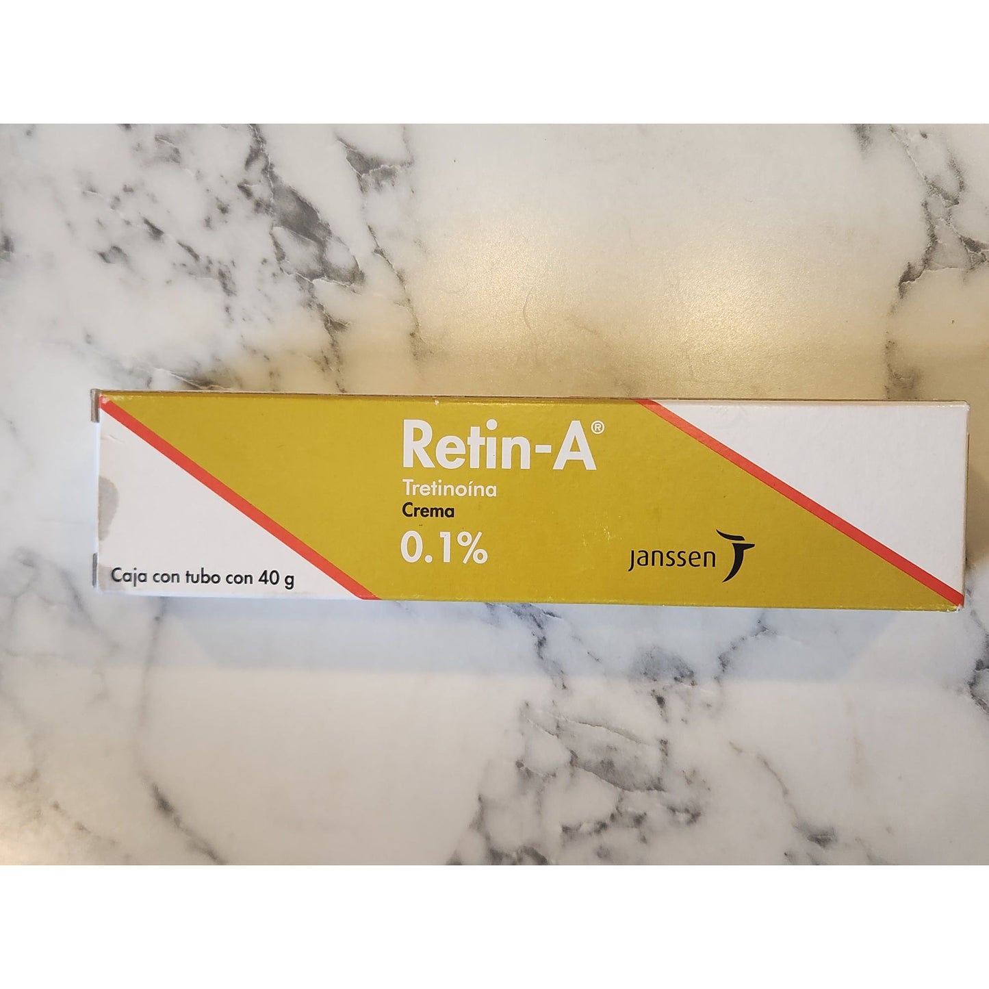 Retin-A Tretinoina Crema 0.1% 40g Tube By Janssen