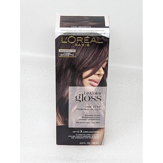 L’Oréal Paris Le Color One Step Toning Hair Gloss Cool Brunette