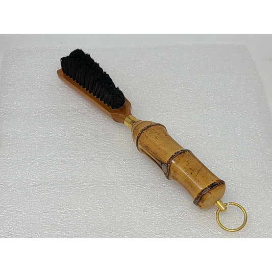 Vintage Bamboo Brush Made In Italy Original