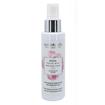 Scentuals 100% Natural Facial Mist 4 Oz. - Rose