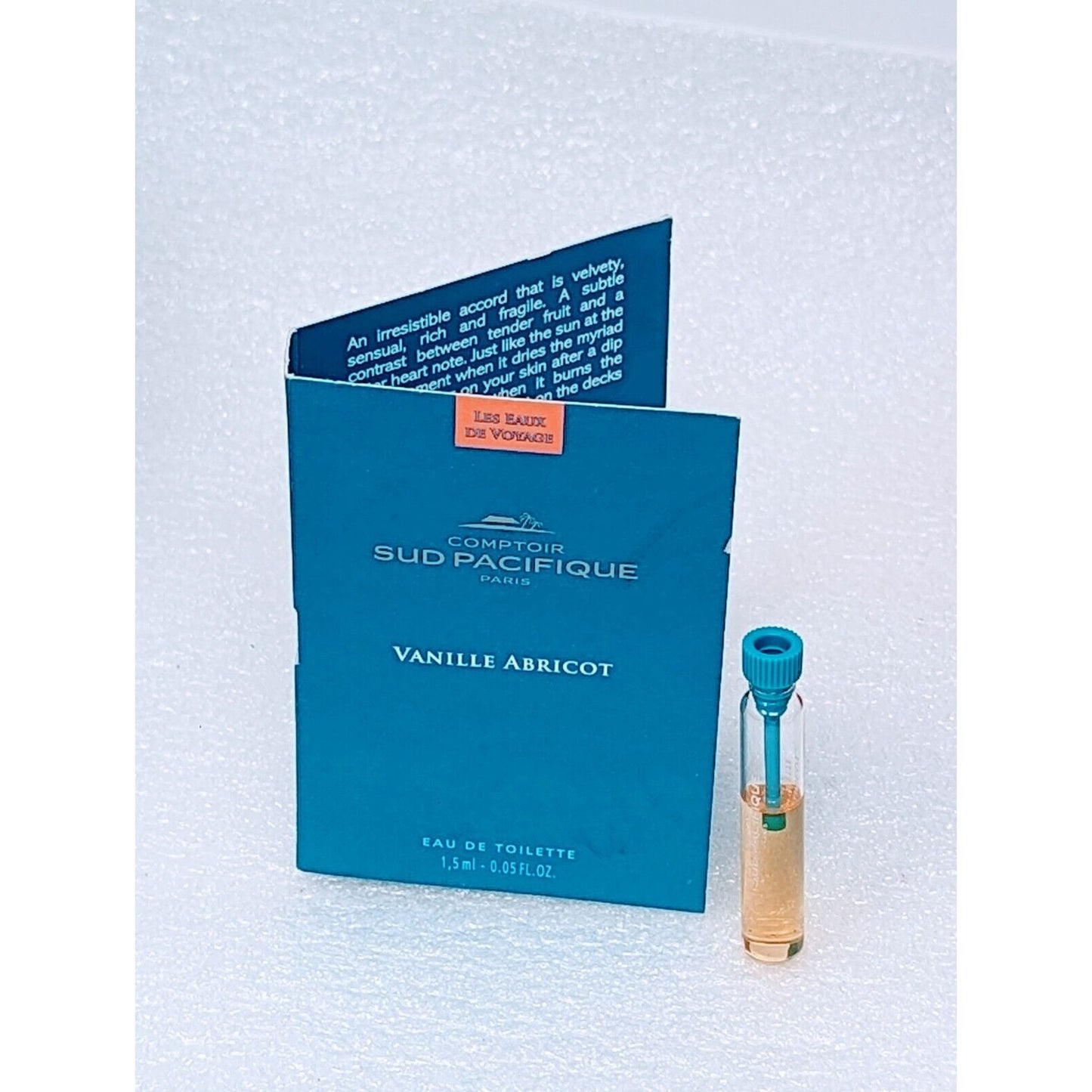 Comptoir Sud Pacifique Vanille Abricot Perfume Sample edt 1.5 ml .05 oz