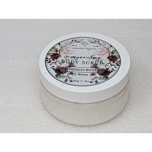 Bath & Body Nanette Lepore Invigorating French Rose Body Scrub with Rose Oil 8oz