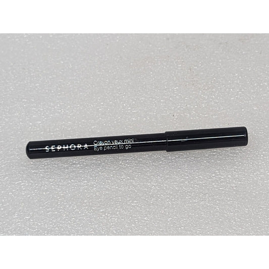 Sephora Eye Pencil To Go 01 Intense Black Matte 0.025 oz Travel Size