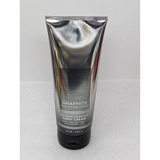 Bath & Body Works Graphite Men's Collection Ulimate Body Cream 8 oz