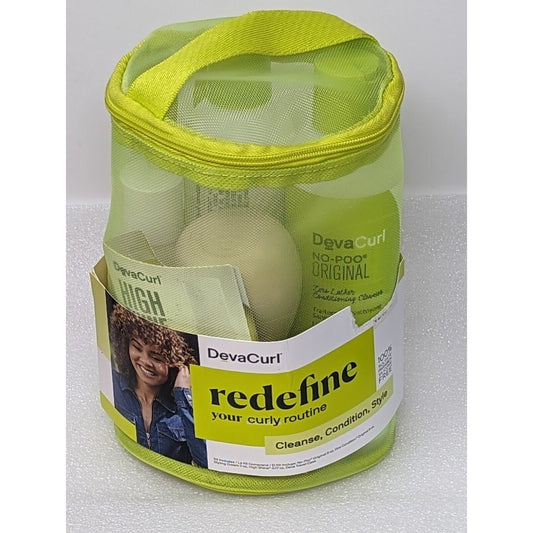 DevaCurl Redefine Your Curly Routine Cleanse, Condition, Style Kit