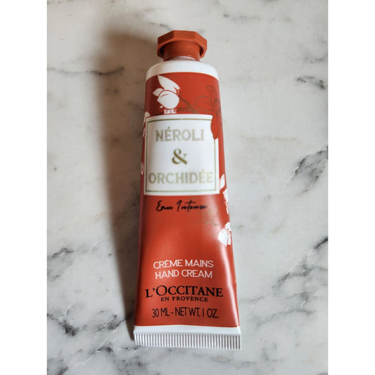 LOccitane Neroli & Orchidee Hand Cream 30ml Tube Enriched With Shea Butter
