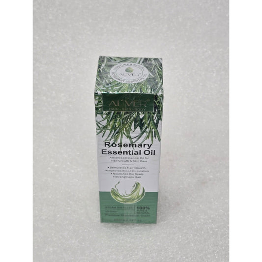Rosemary Essential Oil By Aliver For Hair Growth Skin Care 100% Pure Vegan