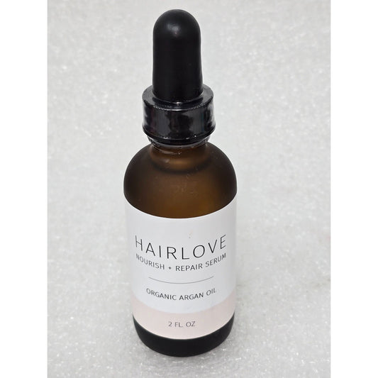 Hairlove Nourish & Repair Serum Organic Argan Oil 2 Fl Oz