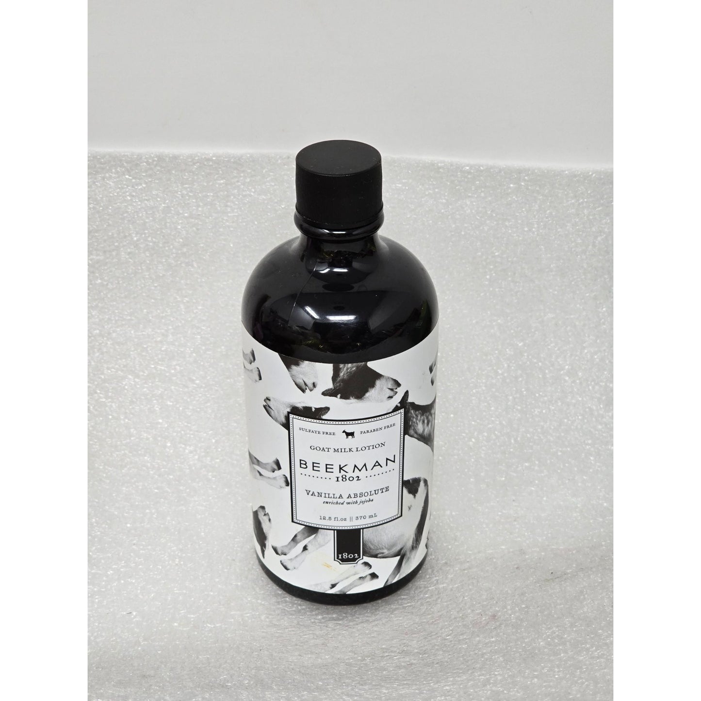 Beekman 1802 Vanilla Absolute Goat Milk Lotion 12.5 Fl Oz Sulfate & Paraben Free