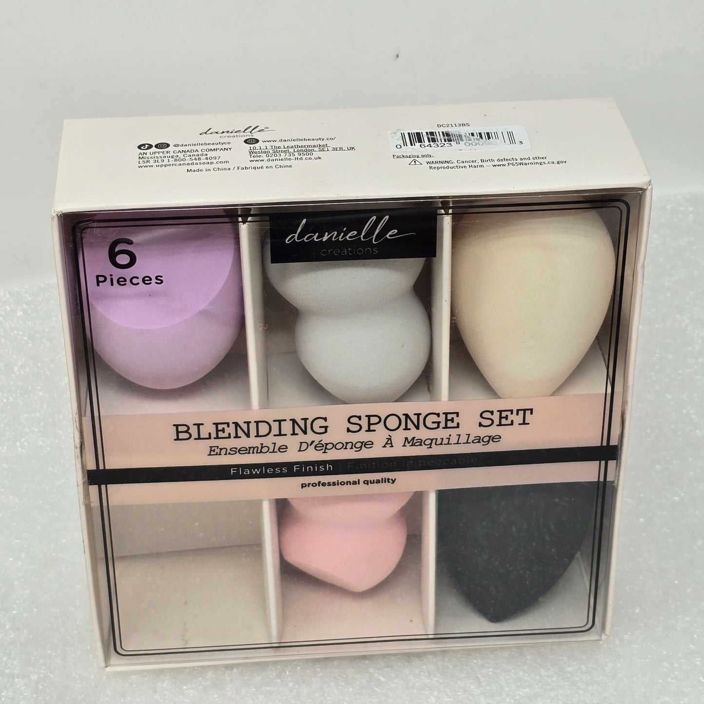 Danielle Creations Blending Sponge Set Pieces Flawless Makeup (only includes 5)