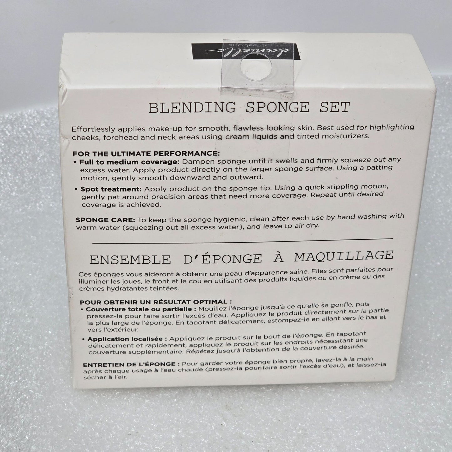 Danielle Creations Blending Sponge Set Pieces Flawless Makeup (only includes 5)