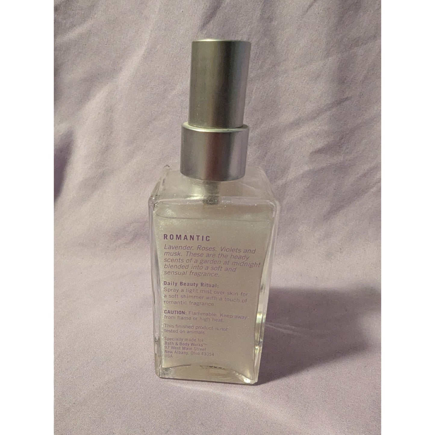Bath & Body Works Moonlight Path Shimmer Mist 3.4 Oz Romantic Fragrance Spray