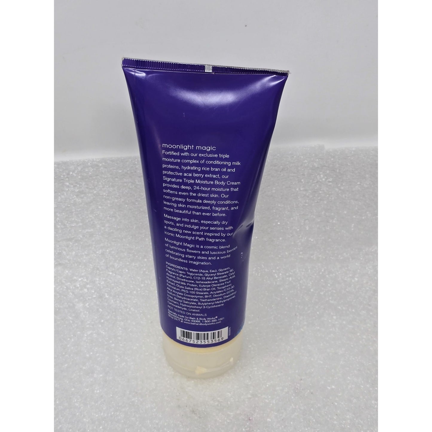 Bath & Body Works Moonlight Magic Triple Moisture Body Cream Signature 8 oz