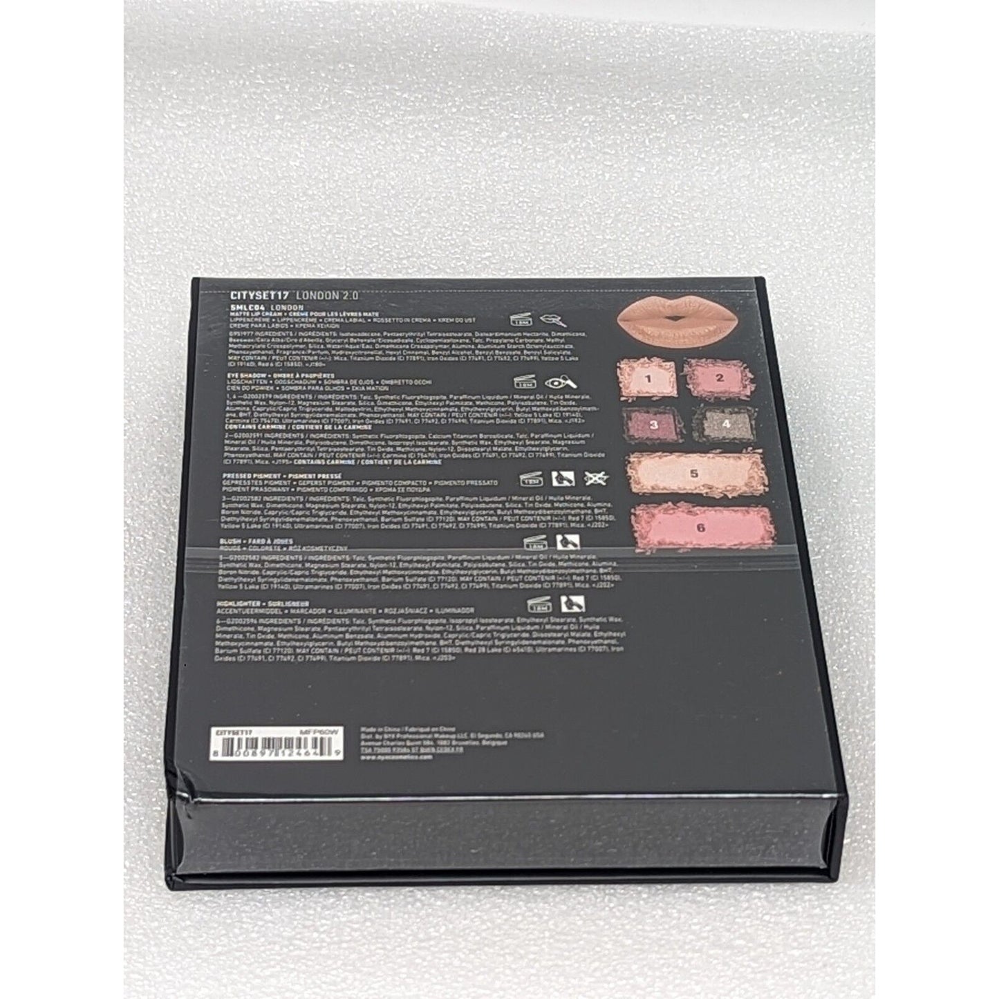 NYX London Lip, Eye & Face Collection CITYSET17