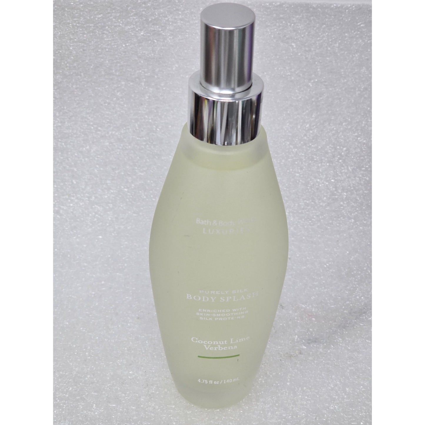 Bath & Body Works Luxuries Coconut Lime Verbena Purely Silk Body Splash 4.75 Oz