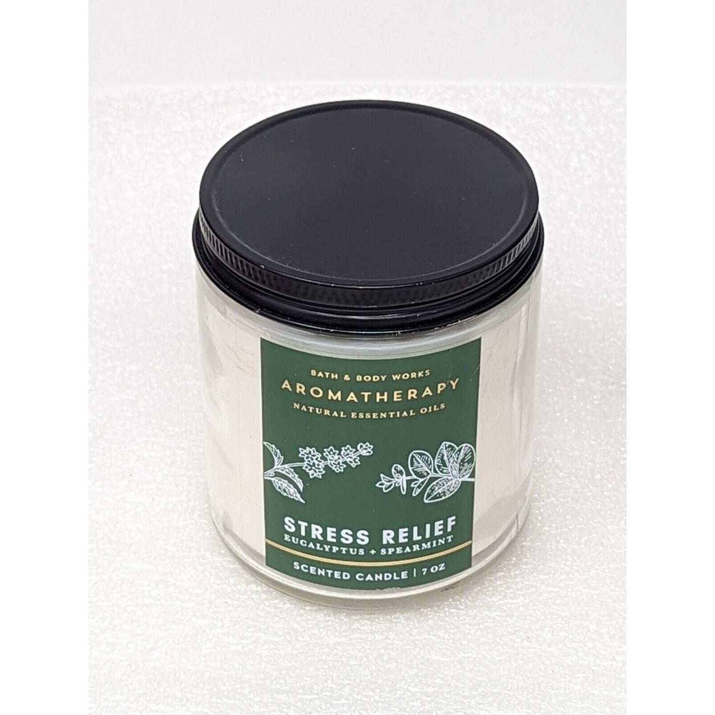 Bath & Body Works Eucalyptus & Spearmint Stress Relief Candle 7 oz