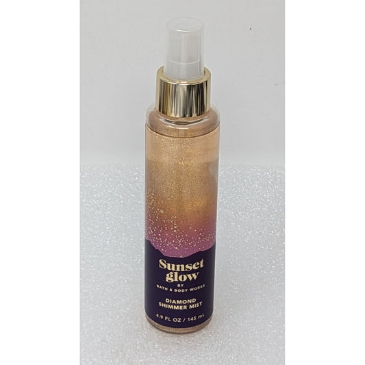 Bath & Body Works Sunset Glow Diamond Shimmer Mist 4.9 Fl Oz / 145 mL