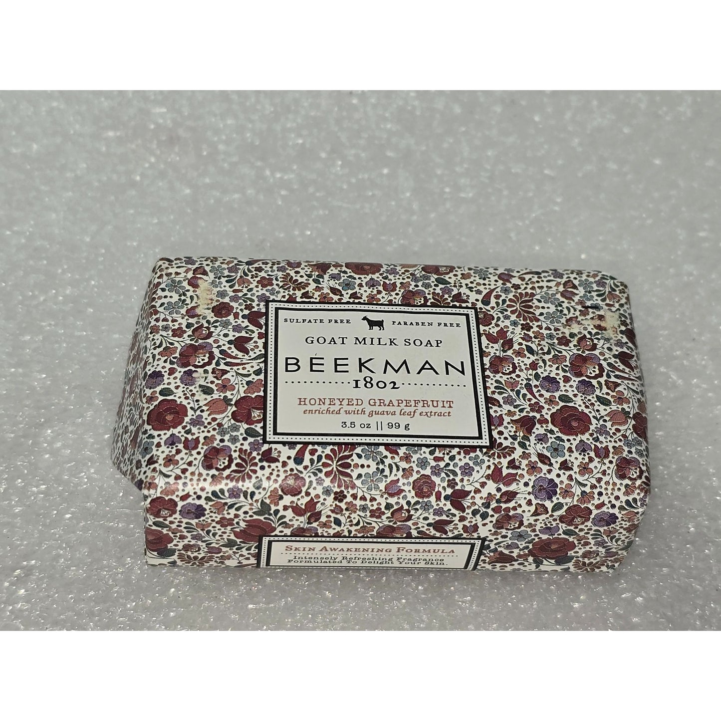 Beekman 1802 Goat Milk Soap Honeyed Grapefruit 3.5 Oz