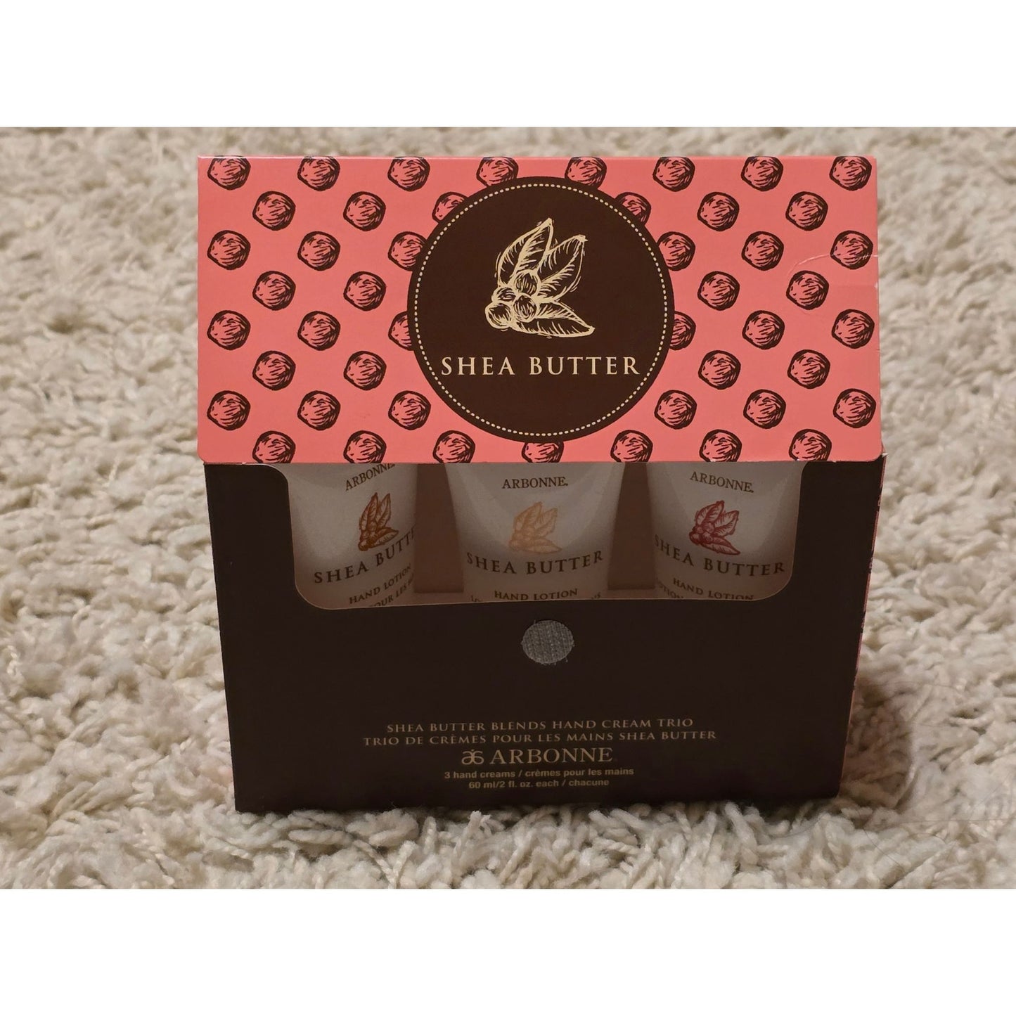 Shea Butter Blends Hand Cream Trio Arbonne Moisturizing Skincare Gift Set