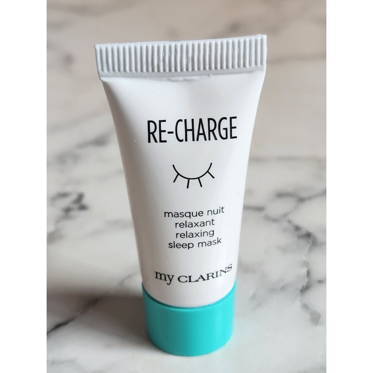 Clarins Re-Charge Relaxing Sleep Mask 5Ml Travel Size For Hydrated & Rested Skin