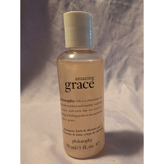 Philosophy Amazing Grace Shampoo Bath & Shower Gel 90ml / 3 Fl. Oz. Travel Size